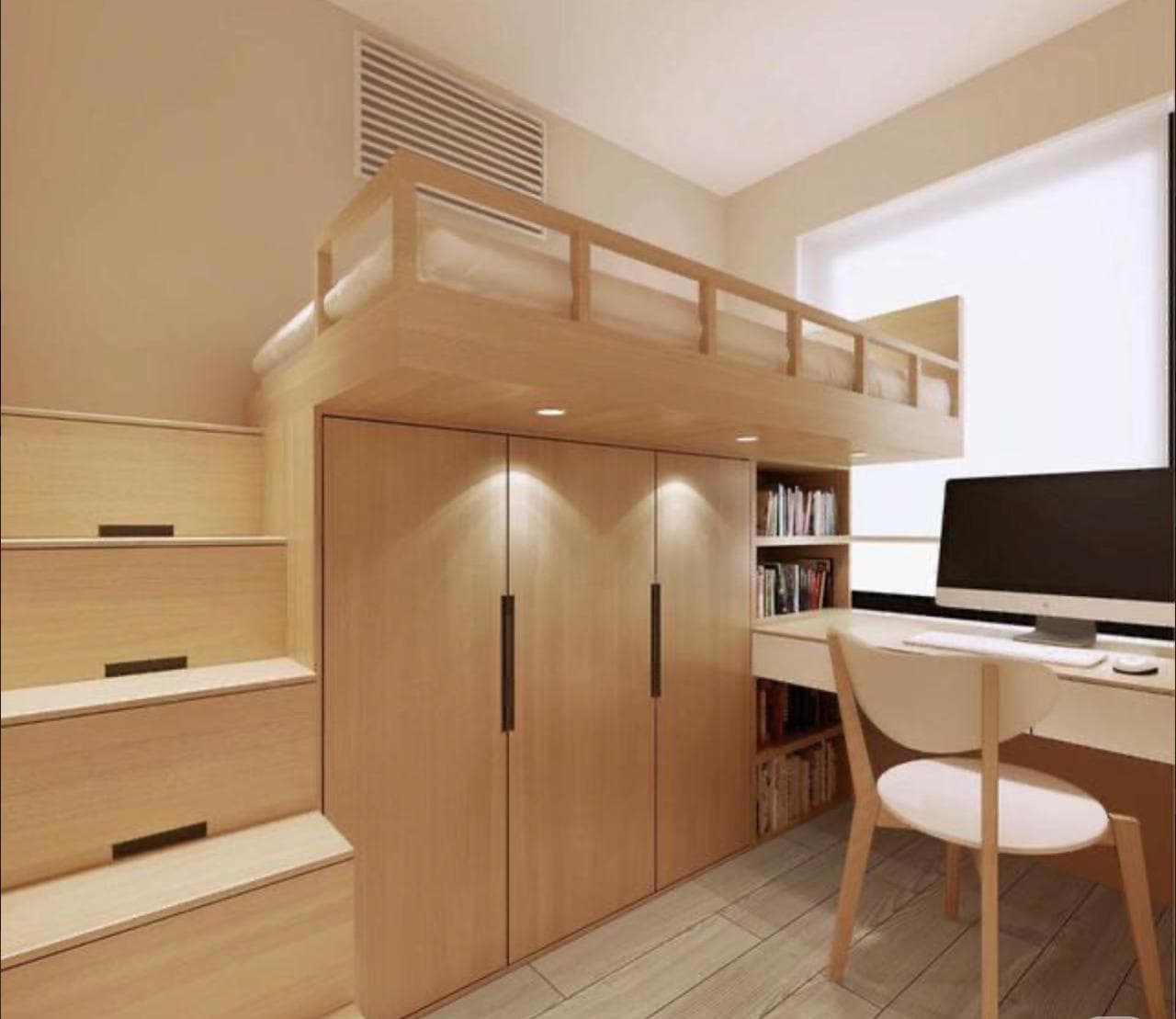 Geen logeerkamer - na